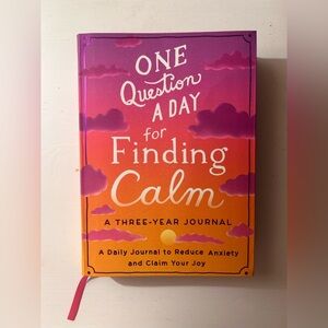 Three-Year Journal for Finding Calm & Reduce Anxiety